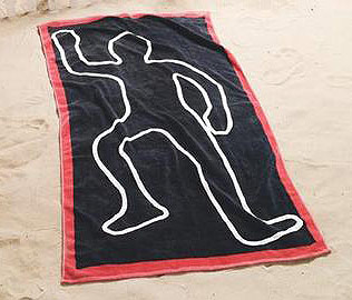dead body towel