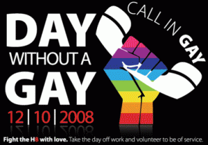 no gay day!