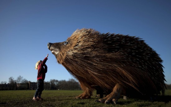 Giant Hedgehog In London 005 Funcage 2017